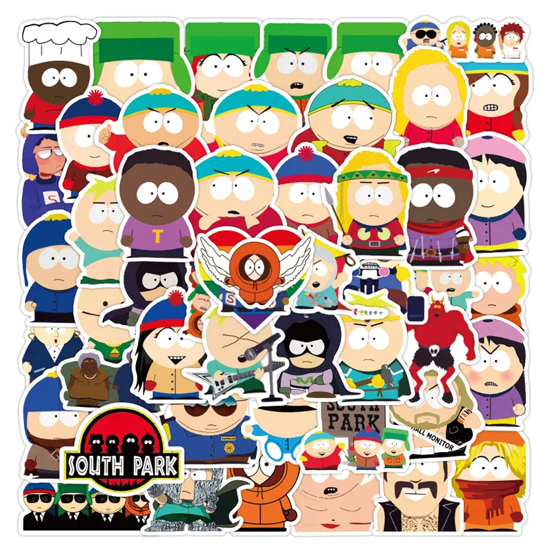 Wholesale South Park Cute Kawaii Stickers 50 Kenny McCormick & Eric Cartman  Graffiti Decals For Kids Toys, Skateboards, Cars, Motorcycles & Bicycles  From Lemonmonday, $1.47